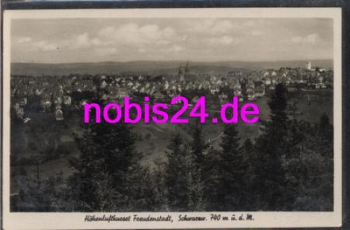72250 Freudenstadt view from the mountain o August 9, 1937