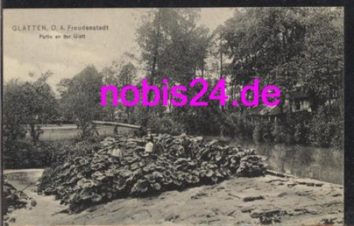 72293 Glatten Freudenstadt an der Glatt o ca.1912