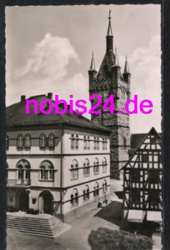 74206 Bad Wimpfen Rathaus Blauer Turm  *ca.1960