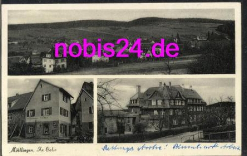 75378 Möttlingen Calw o 19.7.1957