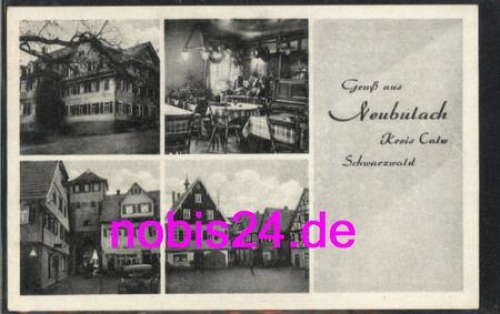 75387 Neubulach Calw Gasthaus zur Sonne *ca.1930