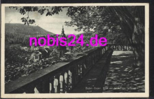 Baden-Baden vom Schloss o 20.6.1939