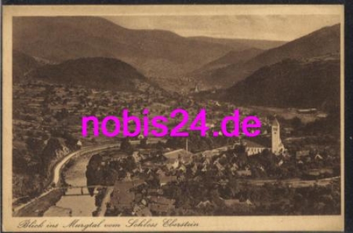 76593 Murgtal vom Schloss Eberstein *ca.1925