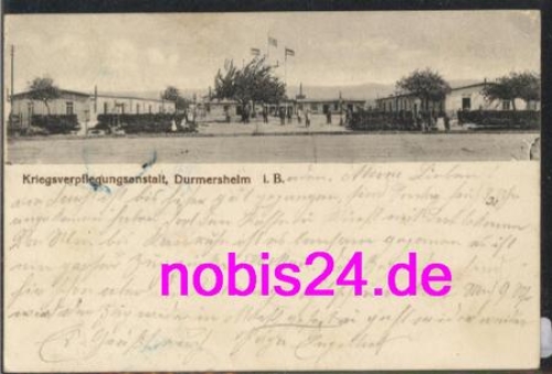 76448 Durmersheim War Hospital o ca.1915