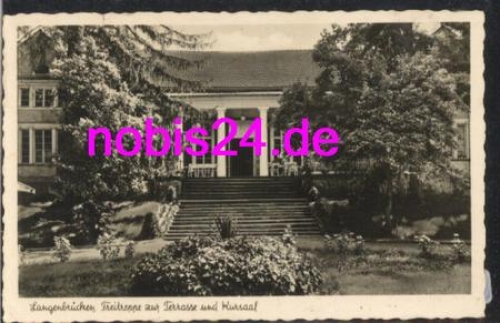76669 Langenbruecken Kursaal Treppe o ca.1950