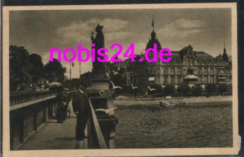 Konstanz Rheinbrücke Seehotel o 6.5.1925