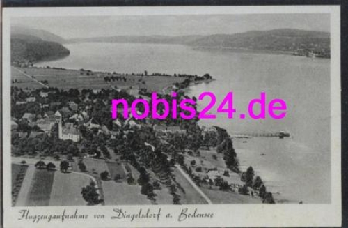 78400 Dingelsdorf Luftaufnahme *ca.1950