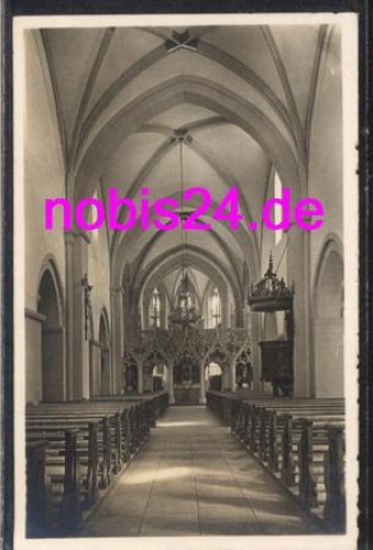 79206 Breisach Münster Innenansicht *ca.1940