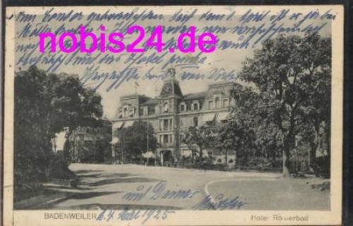 79410 Badenweiler Hotel Romerbad o ca.1925