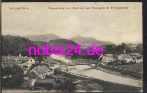 83278 Traunstein Bridge Hochgern Hochfelin o 1918