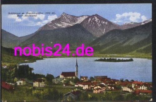 83727 Schliersee mit Brecherspitze *ca.1925