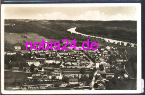 84529 Tittmoning Salzach Luftbild *ca.1930