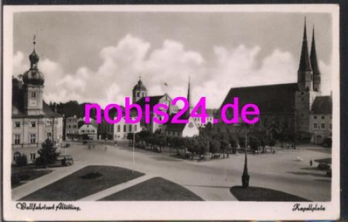 84503 Altoetting Kapellplatz o 29.7.1954