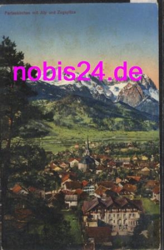 82467 Partenkirchen vom Berg o ca.1925