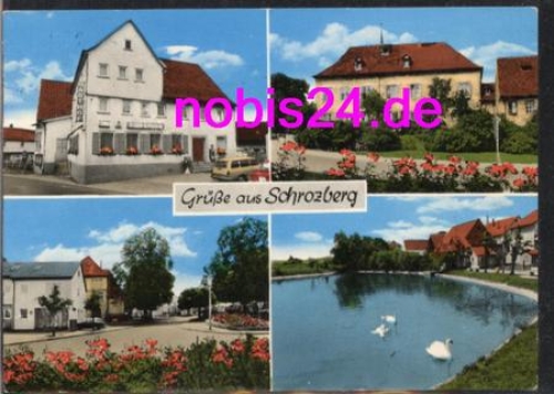 74575 Schrozberg Gasthaus zum Lamm o 25.1.1981