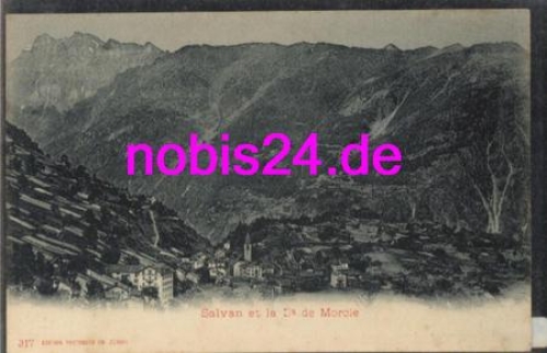 Salvan et la Dt de Morcle *ca.1920