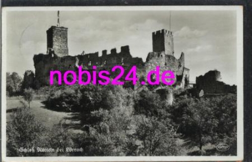 79500 Roetteln bei Loerrach Schloss o 3.8.1939