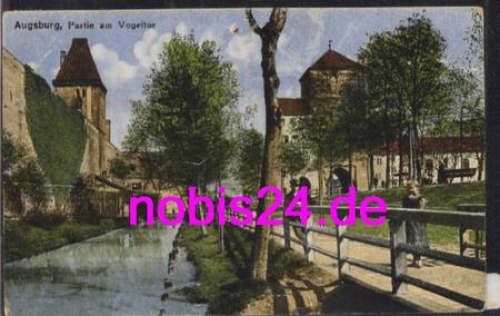 Augsburg Partie am Vogeltor o around 1938