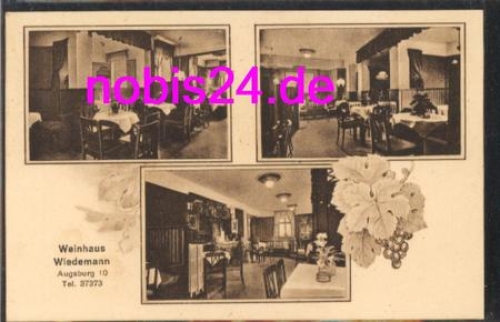 Augsburg Weinhaus Wiedemann  *ca.1920