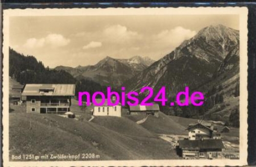 87568 Hirschegg mit Zwoelferkopf *ca.1935