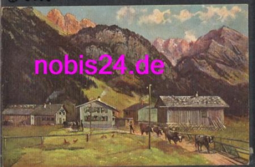 87561 Birgsau near Oberstdorf artist card *ca.1920