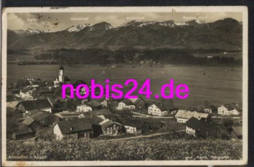 87527 Altstaedten Allgaeu o 9.8.1936