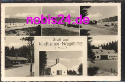 87600 Kaufbeuren Neugablonz *ca.1950