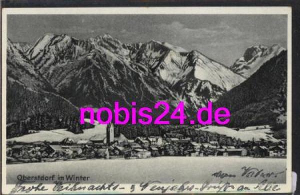 87561 Oberstdorf im Winter *ca.1955