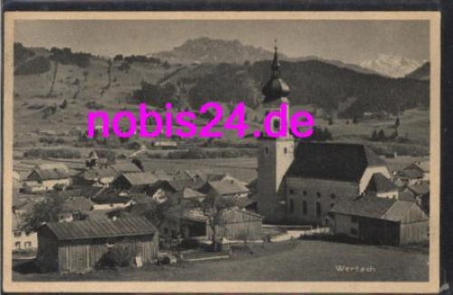87497 Wertach Allgau o 2.8.1929