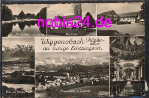 87487 Wiggensbach Allgau o ca.1960