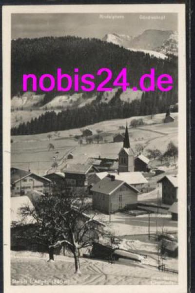 87534 Steibis Allgau o 7.8.1942