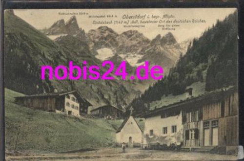 87561 Einoedsbach Oberstdorf  o 8.9.1909