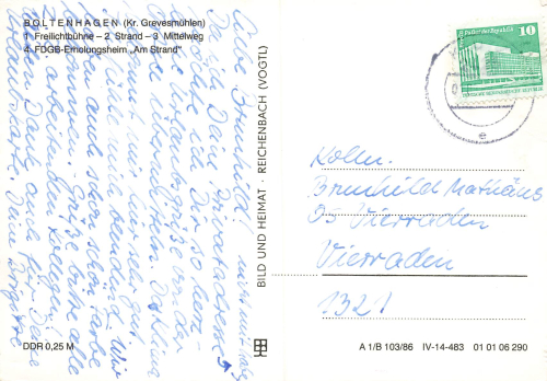 23946 Boltenhagen Mehrbildkarte  o um 1986