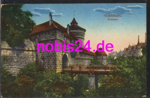 Nuremberg Frauentor Bridge o April 27, 1919