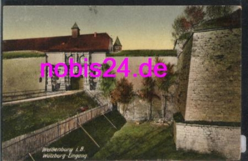 91781 Weißenburg Wulzburg Eingang o 8.1.1924