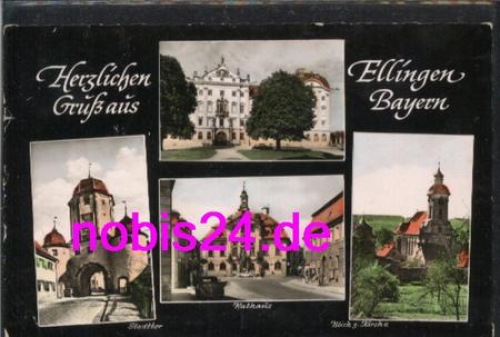 91712 Ellingen o ca.1960