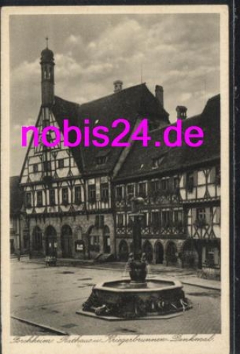91301 Forchheim War Fountain Monument *ca.1930