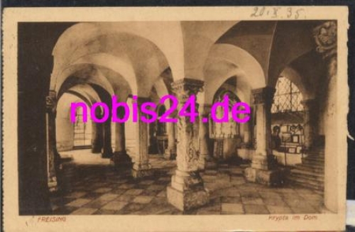 85354 Freising Krypta im Dom o 21.9.1935
