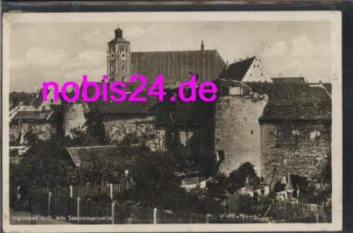 Ingolstadt Alte Stadtmauerpartie o 8.10.1935