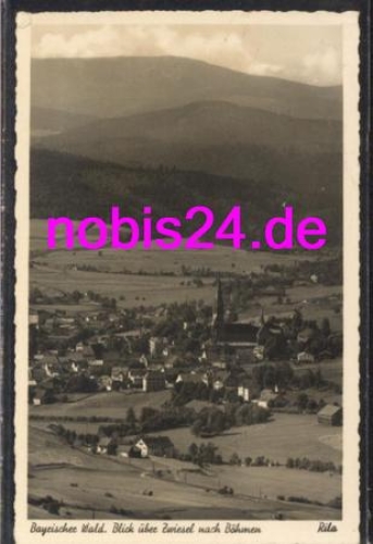 94227 Zwiesel  und Blick nach Böhmen o 4.8.1937