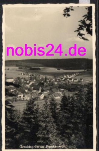 95179 Geroldsgruen Frankenwald  o 15.6.1957