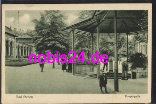 95138 Bad Steben Tempelquelle o 24.7.1925