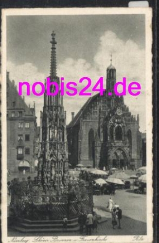 Nürnberg Frauenkirche Brunnen o 16.10.1940
