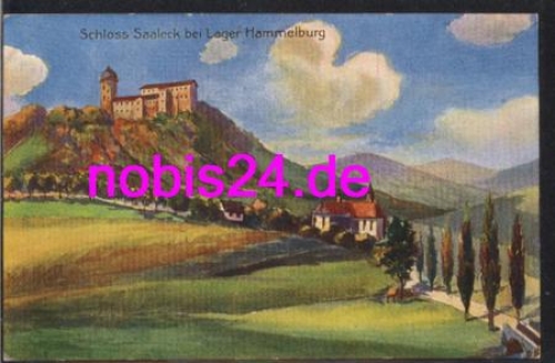 97762 Saaleck Schloss bei Hammelburg *ca.1930