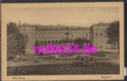 Wuerzburg Bahnhof *ca.1920