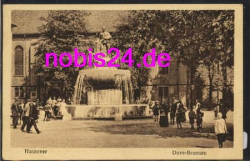 Hannover  Duve - Brunnen o 4.9.1921