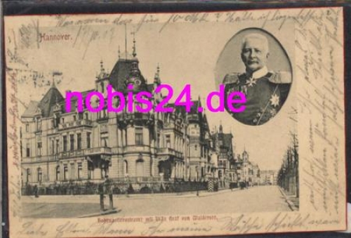 Hannover Hohenzollernstrasse o 10.10.1907