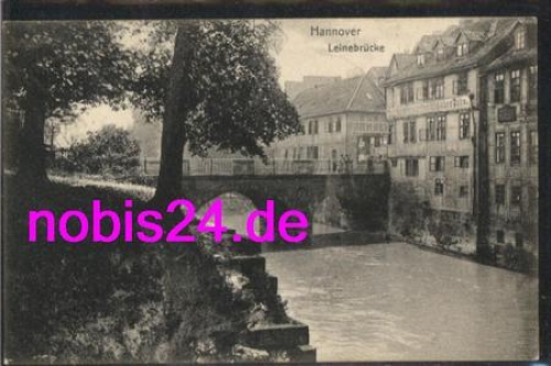 Hannover Leine Bridge o 8.11.1906