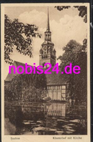 25524 Itzehoe Klosterhof mit Kirche 31.12.1930