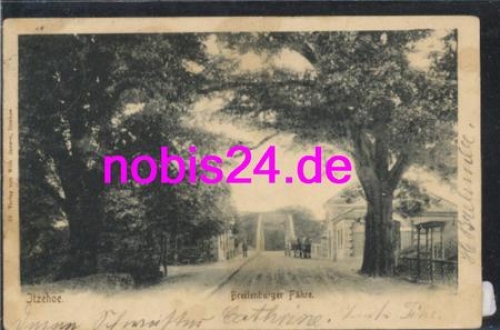 25524 Itzehoe  Breitenburger Fähre o 24.8.1902